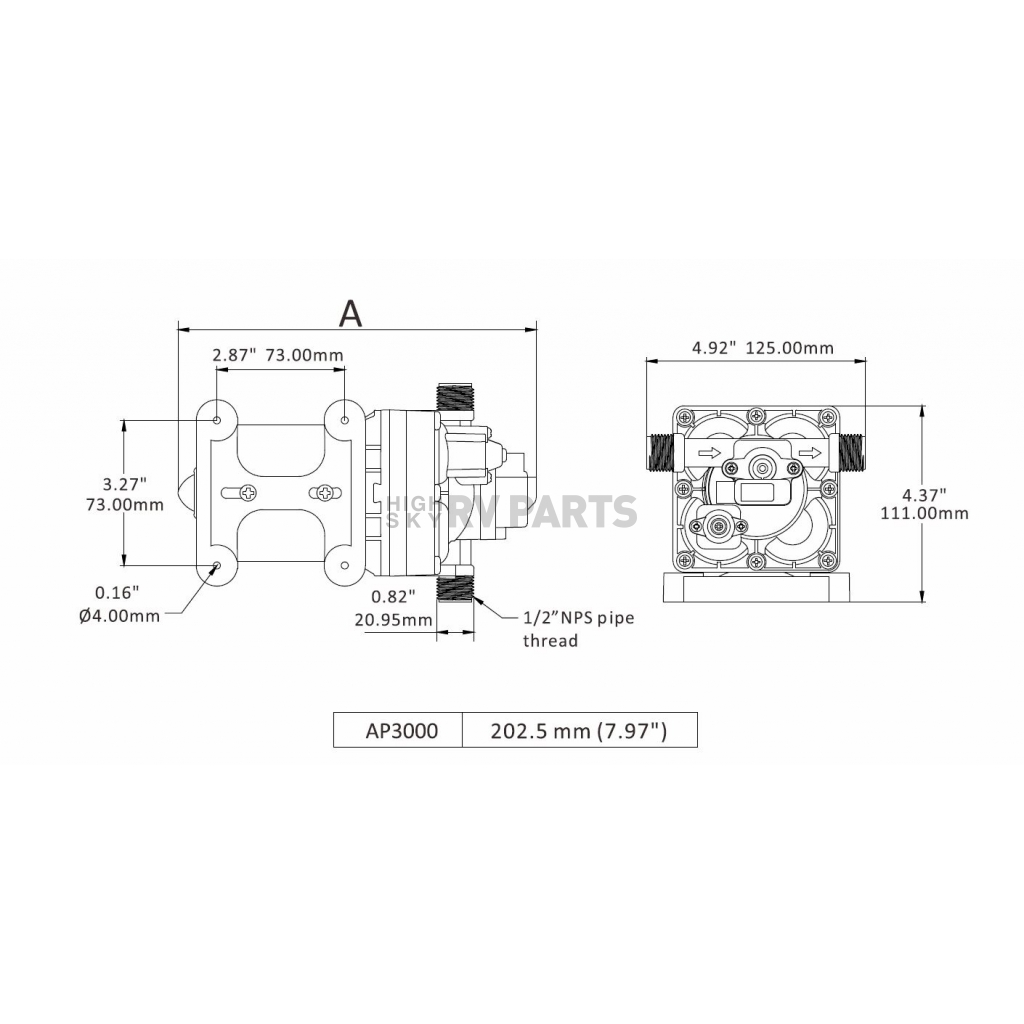 Aqua Pro Fresh Water Pump 21847